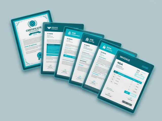 Document templates preview